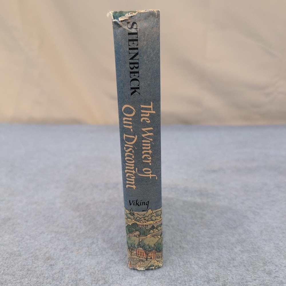 The Winter of Our Discontent John Steinbeck 1961 First Edition Viking Press HC - Picture 2 of 5